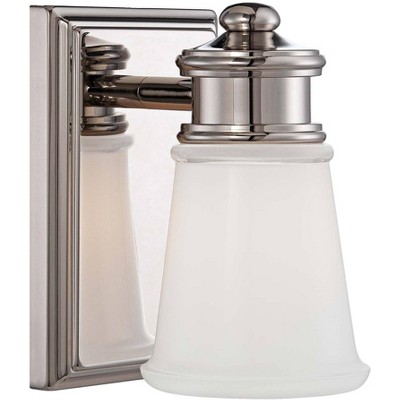 Minka Lavery Transitional 5 3/4" High Polished Nickel Wall Sconce