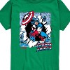 Boys' - Marvel - Captain America Panels Short Sleeve Graphic T-Shirt - 2 of 4