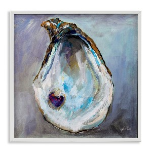Stupell Industries Oyster Shell with Pearl, 17" x 17" - 1 of 4