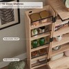 SinCiDo Pantry Cabinet, Kitchen Pantry Storage Cabinet, with Organizer and Adjustable Shelves, Bathroom Storage Cabinet, for Kitchen - 4 of 4