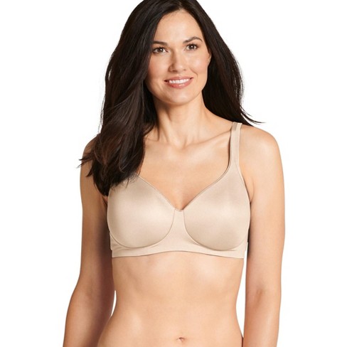 Jockey Women's Bra Forever Fit V-Neck Molded Cup Bra, Almond, S :  : Clothing, Shoes & Accessories