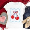 The Juniper Shop Patriotic Cherries Checkered Youth Short Sleeve Tee - 4 of 4