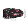 Unique Bargains Women Simulated Silk Print Shower Cap for Bathroom Hotel 1 Pc - 2 of 4