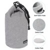 Unique Bargains Waterproof Shockproof Wear-resistant Drawstring Lens Pouch Bag 1 Pc - 3 of 3