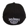 Adult Jack Daniels Black Fitted Hat - 2 of 3