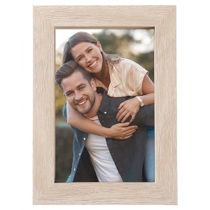 REGALWOVEN Rustic Texture Distressed Farmhouse Photo Frames Picture Frame - 1 of 4