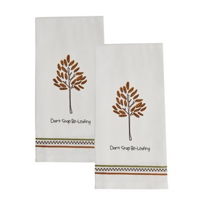 Split P Fall Dish Towels - 1 of 4