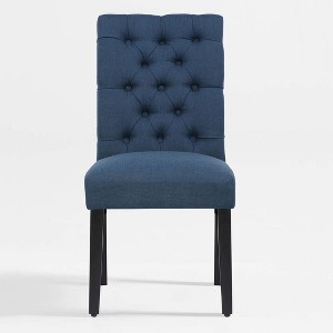 WestinTrends  Upholstered Button Tufted Dining Side Chair - 1 of 3