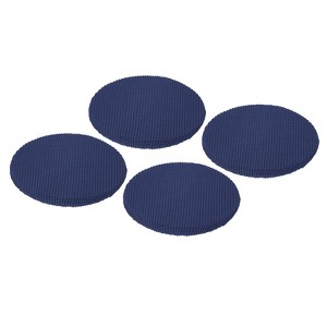 Unique Bargains Non-slip Round Bar Stool Seat Cushions Slipcovers 11"-16" 4 Pcs - 1 of 4