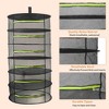 Unique Bargains Mesh Hanging Herb Drying Rack Foldable for Vegetable Plant - 3 of 4