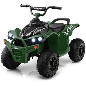 Infans 12V Battery Powered Kids Ride On ATV Electric 4-Wheeler Quad Car w/ MP3 & Light - 1 of 4