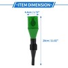 Unique Bargains Universal Automotive Oil Funnel for Engine Oil Diesel Kerosene Gasoline Plastic 11.02"x1.73" - 3 of 4