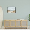 Stupell Industries Sandy Beach Walkway Distant Sailboats Floating Sea Framed Giclee Art - 2 of 4