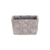 Cheung's Pike Rectangular Smooth Cement Tapered Planter - 3 of 4