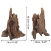 Unique Bargains Aquarium Landscape Mountain Decoration Brown 6.38" Height 1 Pc - 4 of 4