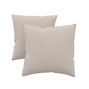 Covers&All Sunbrella® Indoor / Outdoor Throw Pillows Inserts with Covers, Set of 2 - 1 of 4
