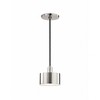 Mitzi Nora 1 - Light Pendant in  Polished Nickel Clear Acid-Etched Shade - 3 of 4