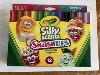 Crayola® Silly Scents Stinky Washable Broad Line Markers, 6 Packs