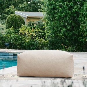 Evita Outdoor Patio Couch - Modular Contemporary Sofa for Unique Garden Furniture Setup-35.5*35.5*14 Inch - 1 of 4