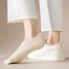 Alilang Women's Non-slip No Show Socks 6pk Invisible Liner Adorable Bear - 3 of 3
