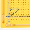 Learning Advantage® X-Y Coordinate Pegboard - 50 Pegs with Rubber Bands - 4 of 4