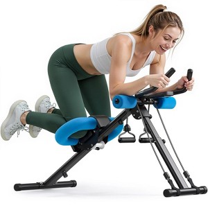 MERACH New Adjustable Ab Trainer Foldable Machine for Abs Workout at Home Gym - 1 of 4