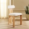 Cayde Boucle Dining Chair - DCH8807 - Safavieh - 3 of 4
