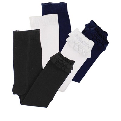 black; white & dark navy