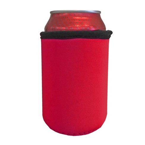 Neoprene Reversible Can Cooler 12 Pack Red : Target