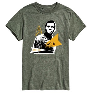 Men's - Star Trek - Retro Kirk Short Sleeve Graphic T-Shirt - 1 of 4