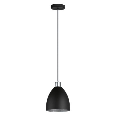1-Light Mareperla Mini Pendant Black - EGLO