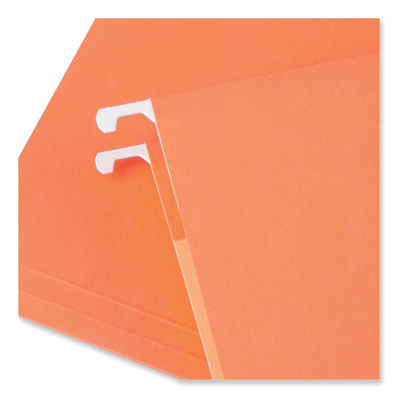UNIVERSAL Hanging File Folders 1/5 Tab 11 Point Letter Assorted Colors 25/Box 14121, 4 of 5