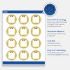 Avery Labels, 2" Diameter, Gold-Metallic Berries, Matte, 120ct - 3 of 4
