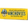 Season Flat Fillets Wild Anchovies in Olive Oil - Case of 12/2 oz - 3 of 4
