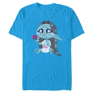 Mens KPop Demon Hunters Chibi Crying Fan T Shirt - 1 of 3
