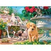 MasterPieces Inc Afternoon at the Park 500 Piece Hidden Images Glow In The Dark Jigsaw Puzzle - image 3 of 4