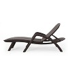 GDFStudio Ethan Outdoor Faux Wicker Adjustable Chaise Lounge - 4 of 4