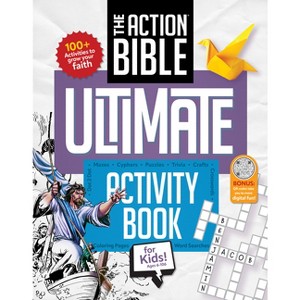 The Action Bible Ultimate Activity Book for Kids - by  Sergio Cariello (Paperback) - 1 of 1