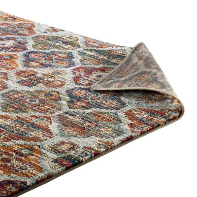 Azalea Multicolor Floral Synthetic 8' x 10' Area Rug