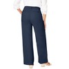 Jessica London Women's Plus Size Stretch Cotton Chino Wide-Leg Trouser - 3 of 4