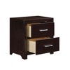 NicBex Nightstand with Drawers,Side Table with Wood Frame and Pulls,Modern Bedside Table for Bedroom,Living Room - 4 of 4