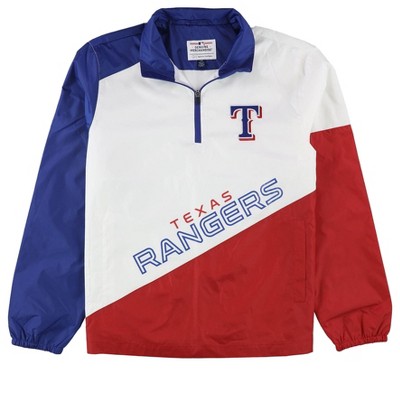 G-III Sports Mens Texas Rangers Windbreaker Jacket