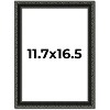 PosterPalooza | Antique Black Picture Frame - UV Acrylic, Foam Board Backing, Hanging Hardware - 2 of 4