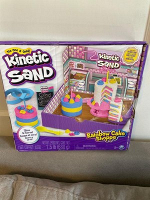 Kinetic Sand Rainbow Cake Shoppe Playset (target Exclusive) : Target