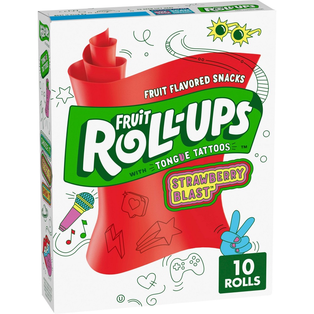 Fruit Rollups Strawberry Flavored Snacks - 5oz