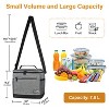 Tirrinia Medium Insulated Lunch Bag for Mens Womens Kids, 20 Cans Leakproof Lunch Cooler Totes for Back to School - 3 of 4