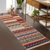 Machine Washable Rug for Living Room Modern Bedroom Rug Geometrci Patchwork Rug Large Rug Non Slip Throw Rugs Stain Resistant Carpet for Dining Room - 4 of 4