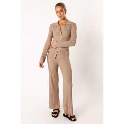 Petal And Pup Aylia Ribbed Knit Set - Mocha S : Target
