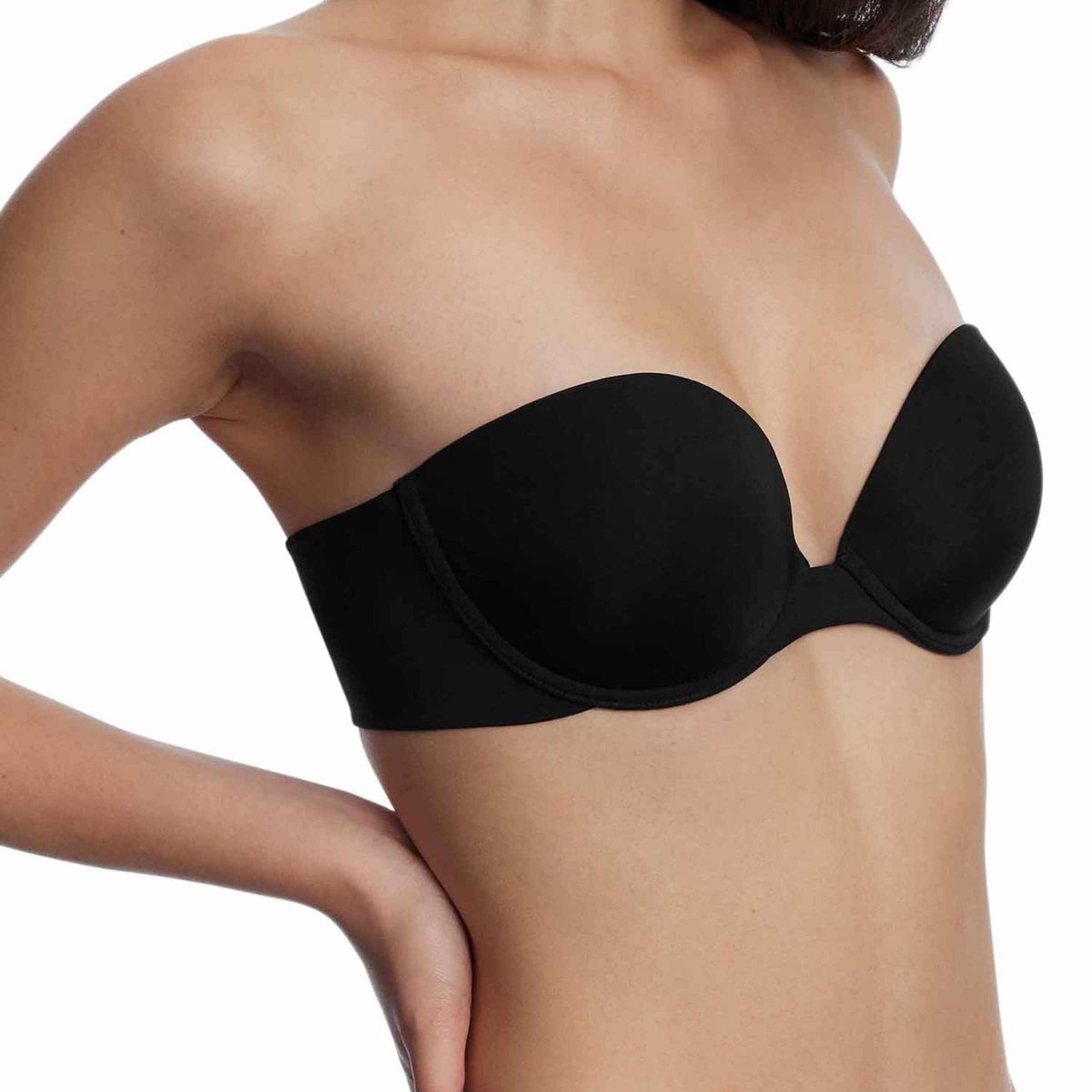 Skarlett Blue Women's Breathless Strapless Plunge Push-Up Bra 329171 - thumbnail 6