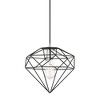 Livex Lighting Knox 1 - Light Pendant in  Shiny Black/Polished Chrome - 3 of 4